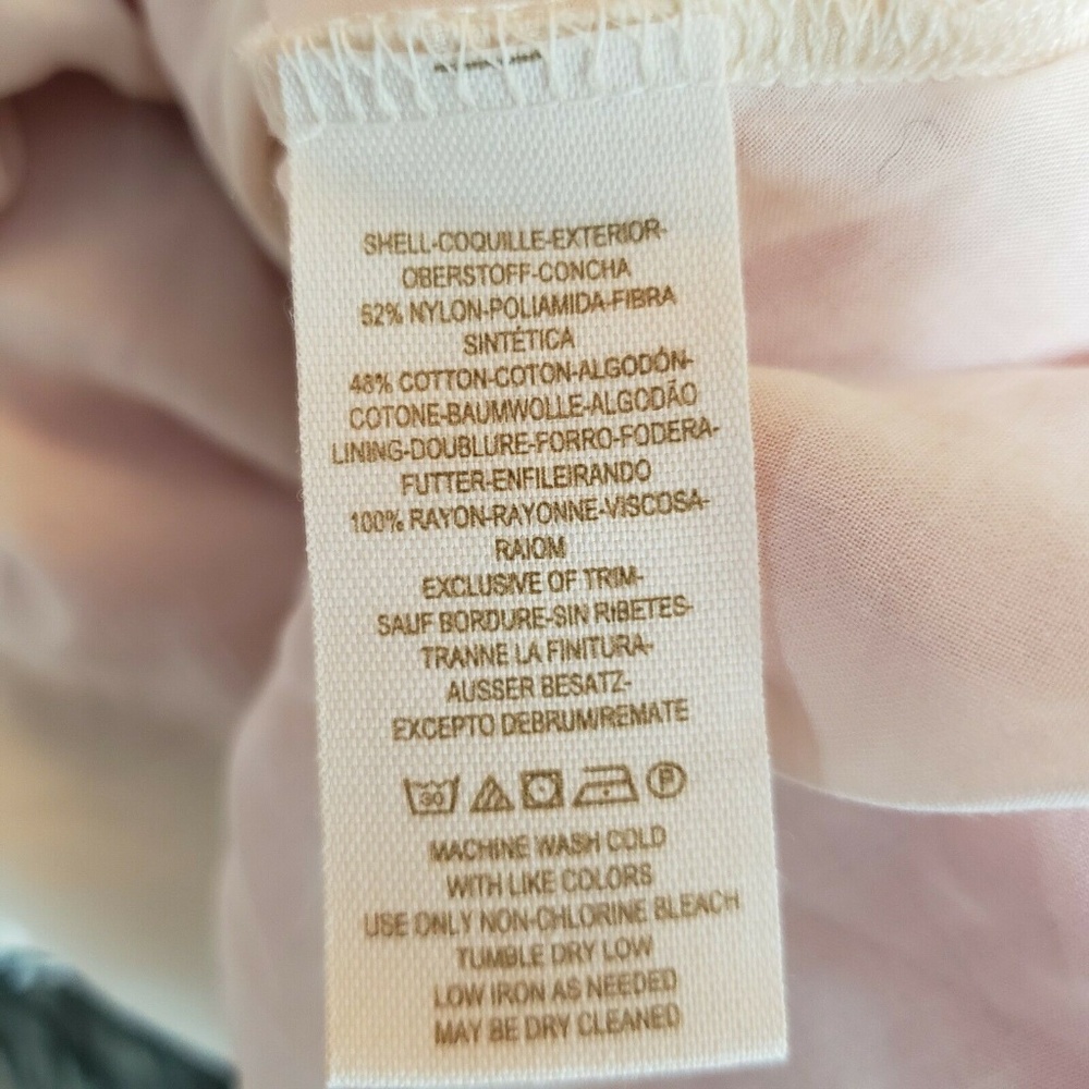 Free People Pink Sheer Dress 3/4 Sleeve - Picture 7 of 7
